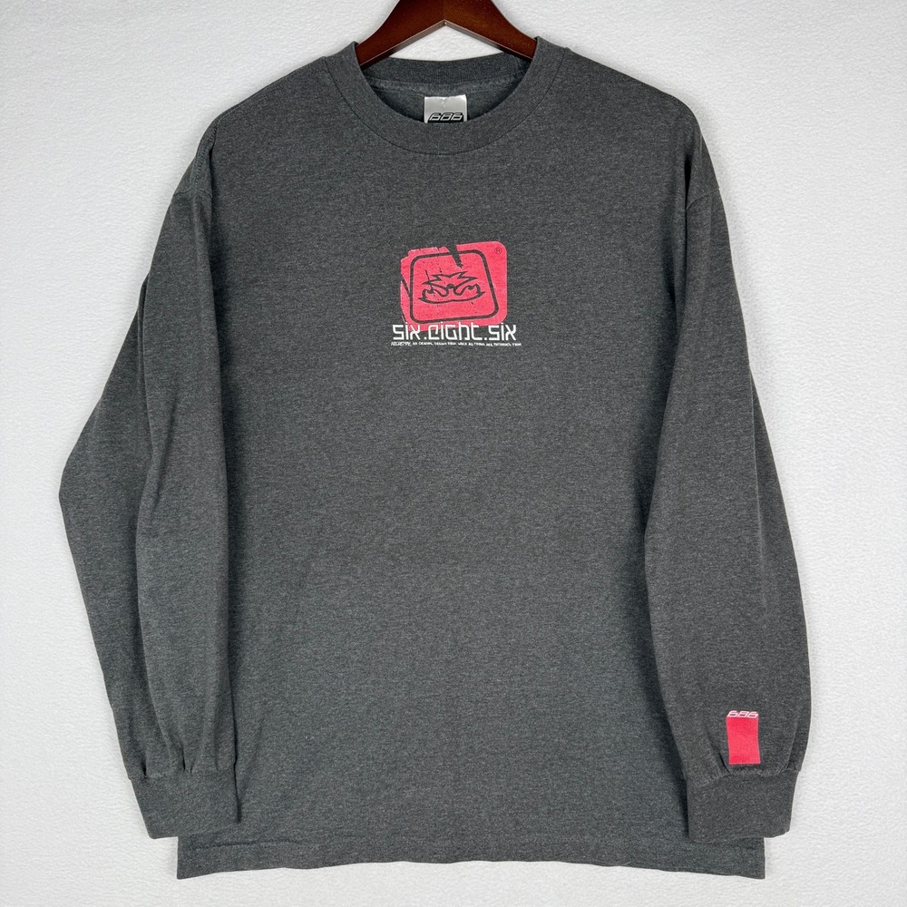 Vtg 686 Long Sleeve Shirt Mens Large Archetype Skate Snowboard Y2K Streetwear